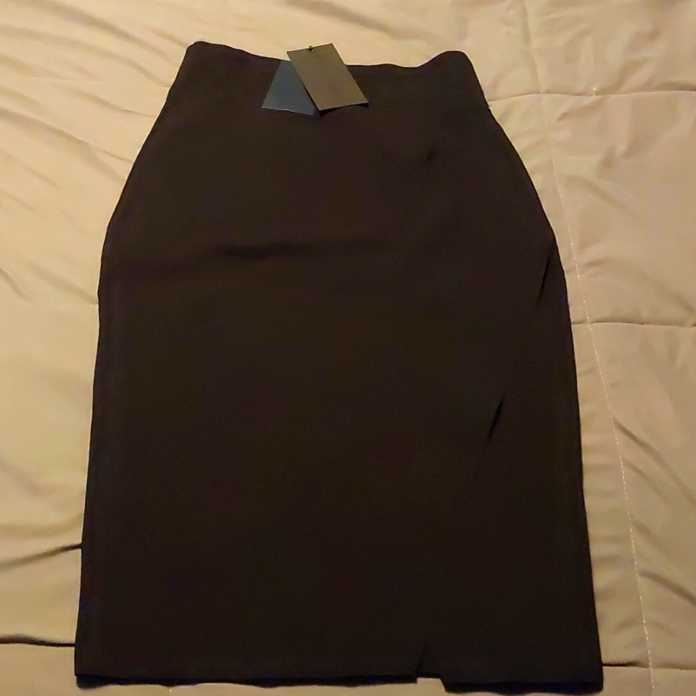 Kendall & Kylie Black Pencil Skirt